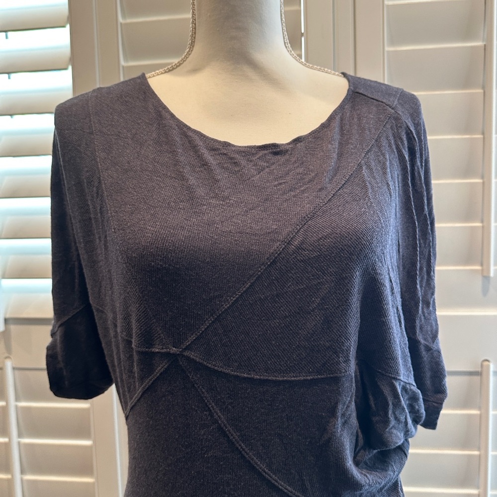 Dark Gray Asymmetrical Dress